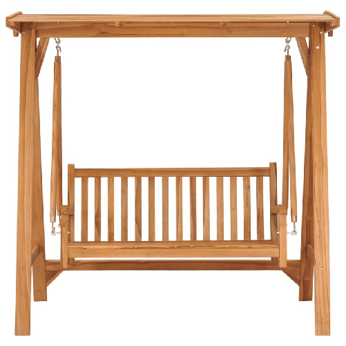 Dondolo da Giardino 170 cm in Legno Massello di Teak