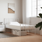 vidaXL Materasso in Schiuma Bianco 90x190 cm Durezza H2 H3