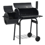 vidaXL Barbecue Classico Affumicatore a Carbonella