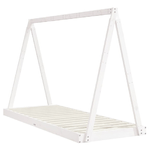 vidaXL Giroletto per Bambini Bianco 80x200cm in Legno Massello di Pino