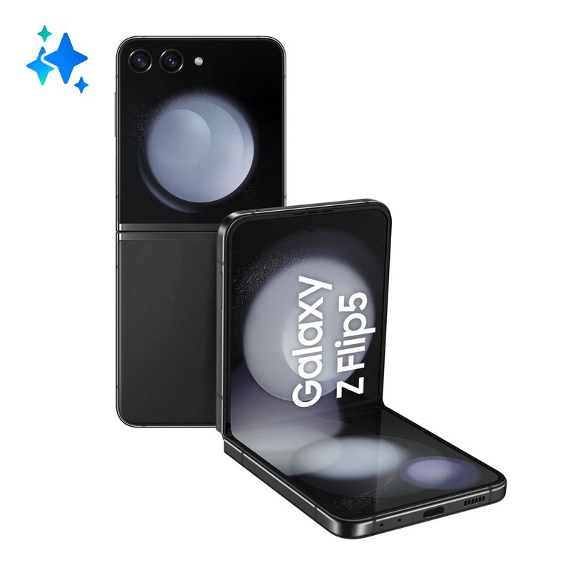 Samsung-Galaxy-Z-Flip5-SM-F731B-17-cm--6.7--Doppia-SIM-Android-13-5G-USB-tipo-C-8-GB-512-GB-3700-mAh-Grafite