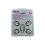 McGard Dadi antifurto cerchi auto Conici con rondella flottante, kit 4 pz - Ultra High Security - H010