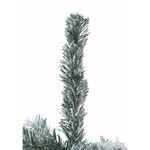 Albero di Natale Sestriere innevato 150 cm 350 rami in pvc