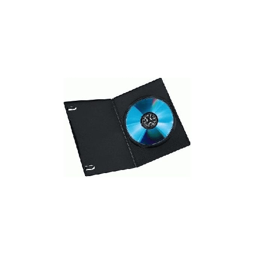 Hama-DVD-Slim-Box-25-Black-1-dischi-Nero