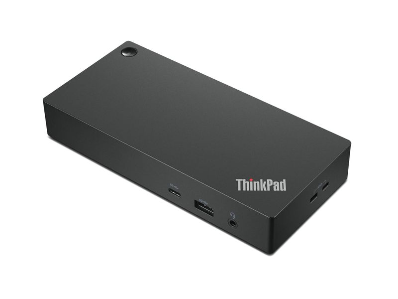 Lenovo-40AY0090EU-replicatore-di-porte-e-docking-station-per-laptop-Cablato-USB-3.2-Gen-1--3.1-Gen-1--Type-C-Nero