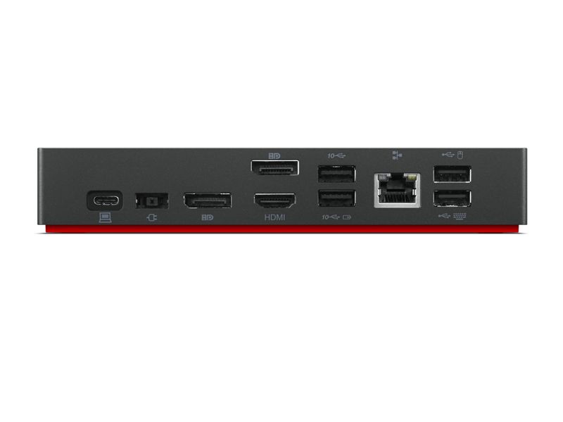 Lenovo-40AY0090EU-replicatore-di-porte-e-docking-station-per-laptop-Cablato-USB-3.2-Gen-1--3.1-Gen-1--Type-C-Nero