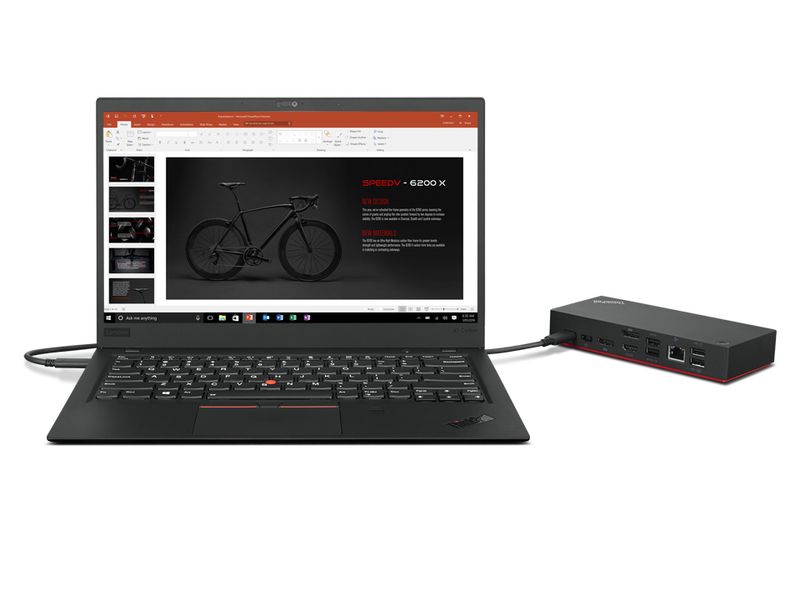 Lenovo-40AY0090EU-replicatore-di-porte-e-docking-station-per-laptop-Cablato-USB-3.2-Gen-1--3.1-Gen-1--Type-C-Nero