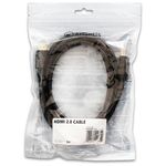 Atlantis Land P019-HDMI_20-3 cavo HDMI 3 m HDMI tipo A (Standard) Nero