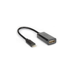 Hamlet XVAUC-HDM4K cavo e adattatore video USB tipo-C HDMI tipo A (Standard) Nero