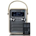 Lenco PDR-051 Radio Portatile Taupe