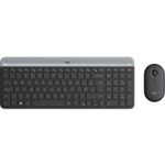 Logitech MK470 tastiera Mouse incluso RF Wireless AZERTY Francese Grafite