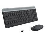 Logitech-MK470-tastiera-Mouse-incluso-RF-Wireless-AZERTY-Francese-Grafite