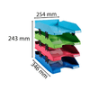 Exacompta-Set-Vaschette-per-Lettere-1928-Climate-Neutral-Multicolore