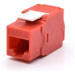 WP WPC-KEY-6UP-TL/R cavo di collegamento RJ45 Rosso, Bianco