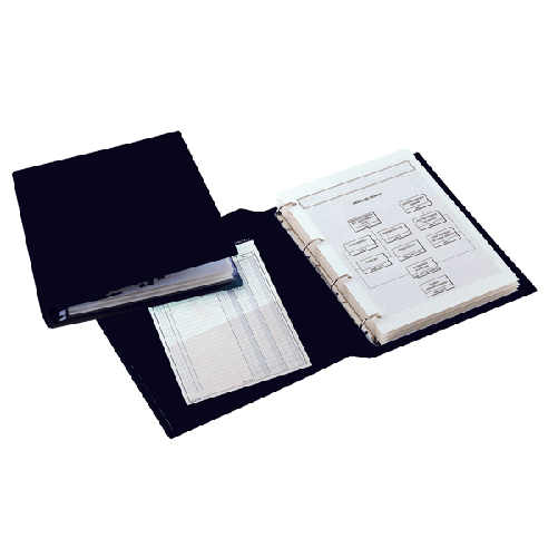 Raccoglitore-SANREMO-2000-25-4D-nero-25x35cm-SEI-ROTA