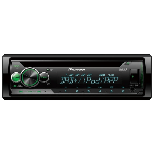 Pioneer-DEH-S410DAB-Ricevitore-multimediale-per-auto-Nero