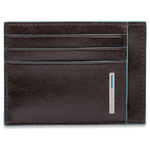 Piquadro PP2762B2R/MO porta biglietti Blu, Marrone