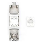 WP WPC-KEY-6ASP-TL cavo di collegamento RJ45 Metallico, Bianco