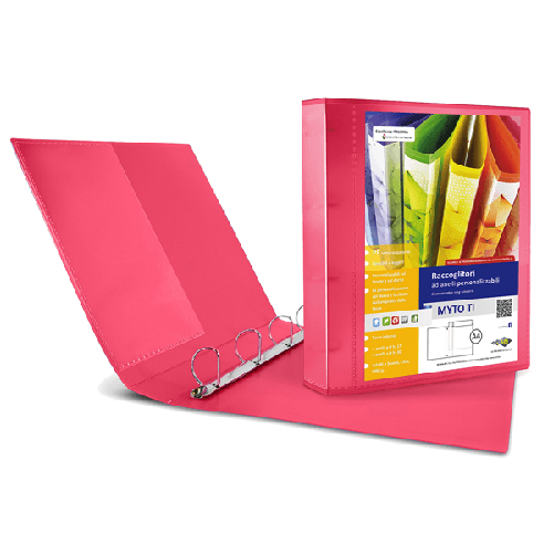 Raccoglitore-MYTO-TI-17-A4-4D-22x30cm-rosso-personalizzabile-SEI-ROTA