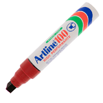 Artline Marcatore artline A 100 permanente punta scalpello jumbo rosso