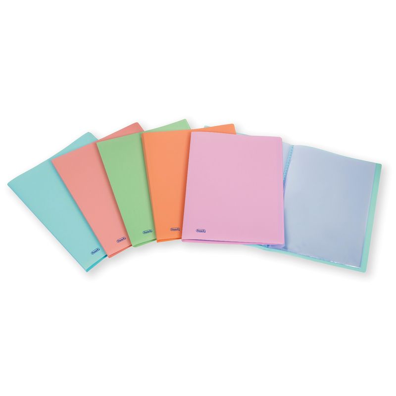 Porta-listini-PASTEL-40-buste-22X30cm-colori-ass.-Favorit
