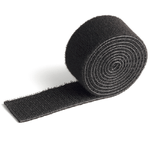 Durable Cavoline Crip 30 fascetta Fascetta con gancio e anello Nero