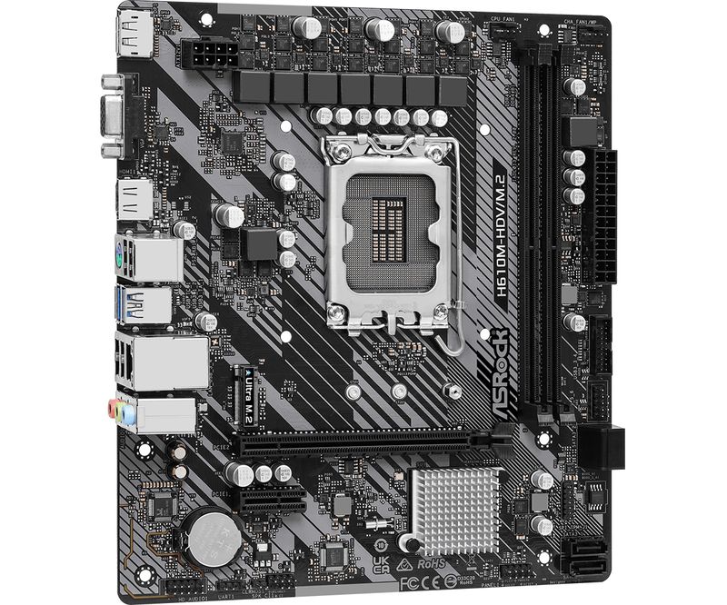 Asrock-H610M-HDV-M.2-R2.0-Intel-H610-LGA-1700-micro-ATX