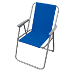 Garden Friend Biacchi Gianfranco Sedia Relax In Acciaio E Pvc Biu