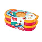 Set-2-Snack-box-rosa-corallo-Picnik-Concept-Maped