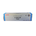 Canon C-EXV 20 cartuccia toner 1 pz Originale Ciano