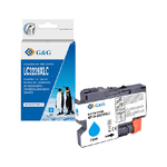 G&G Cartuccia ink compatibile GG Ciano per Brother HL-J6000DW/J6100DW;MFC-J5945DW