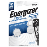 Energizer Blister 2 pile CR2025 Ultimate Lithium - Energizer Specialistiche