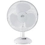 DCG Eltronic Ventilatore da Tavolo Oscillante 40cm 3 Velocità VE9040