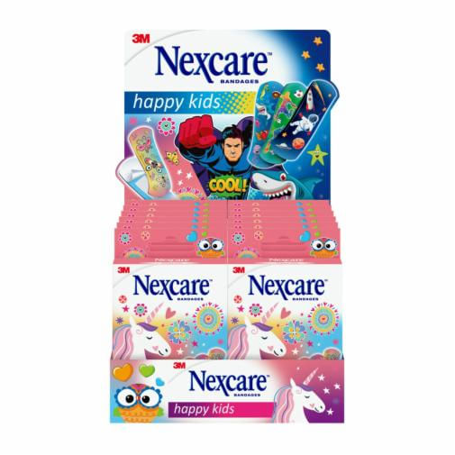 Nexcare-Happy-Kids---Cerotti-magici-traspiranti-e-flessibili-resistenti-all-acqua-confezione-assortita-da-20-unita-confezione