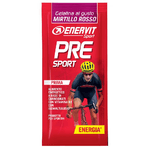 ENERVIT PRE SPORT Gelatina con Carboidrati Isomaltulosio box 20pz 45g MIRTILLO ROSSO