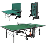 Garlando Tavolo Ping Pong C-372I Master Indoor Verde con 2 racchette e 6 palline Omaggio