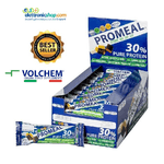 VOLCHEM PROMEAL ZONE 40-30-30 Barrette proteiche gusto FRAGOLA box 24 pezzi