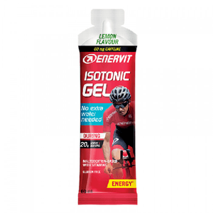 ENERVIT ISOTONIC GEL a base di maltodestrine e carboidrati LIMONE 60ml box da 24pz