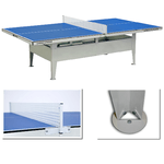 Garlando Tavolo Ping Pong C-67E Garden Outdoor Blu con 4 racchette e 30 palline