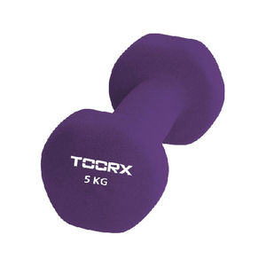 TOORX MN-5 Manubrio in Neoprene - 5kg - Viola