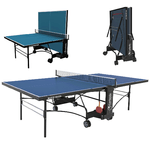 Garlando Tavolo Ping Pong C-373I Master Indoor Blu con 2 racchette e 6 palline Omaggio