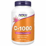 Now Foods Vitamin C 1000 con Rosa Canina 250cpr Vitamina C