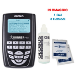 Globus Elettrostimolatore Runner Pro 4 Canali Cod.G4229- Ideale Per Il Running Con Omaggi Promo Inverno