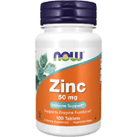 Now Foods ZINC 50mg integratore di zinco 100 cpr