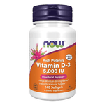 Now Foods Vitamin D3 5000 IU formato 240 softgel