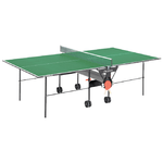 Tavolo Ping Pong Training indoor GARLANDO + 4 racchette e 18 palline VERDE art. C-112I