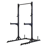 TOORX WLX-3200 Coppia supporti Squat stand con 6 barre in acciaio per elastici