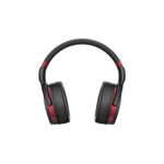 Sennheiser HD 458BT Cuffia a Padiglione Nero-Rosso Connettore 3.5mm Bluetooth Usb Tipo-C