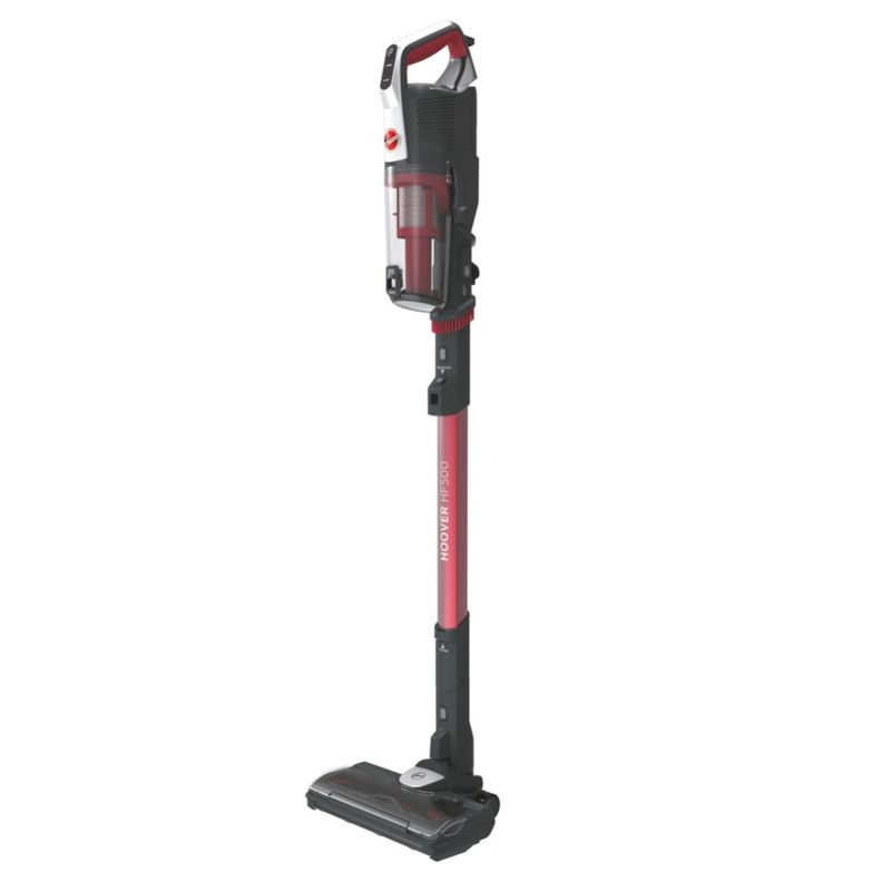 Hoover-HF522STH-011-Scopa-Elettrica-Senza-sacchetto-0.45-Litri-290W-Grigio-Rosso