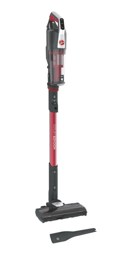 Hoover-HF522STH-011-Scopa-Elettrica-Senza-sacchetto-0.45-Litri-290W-Grigio-Rosso